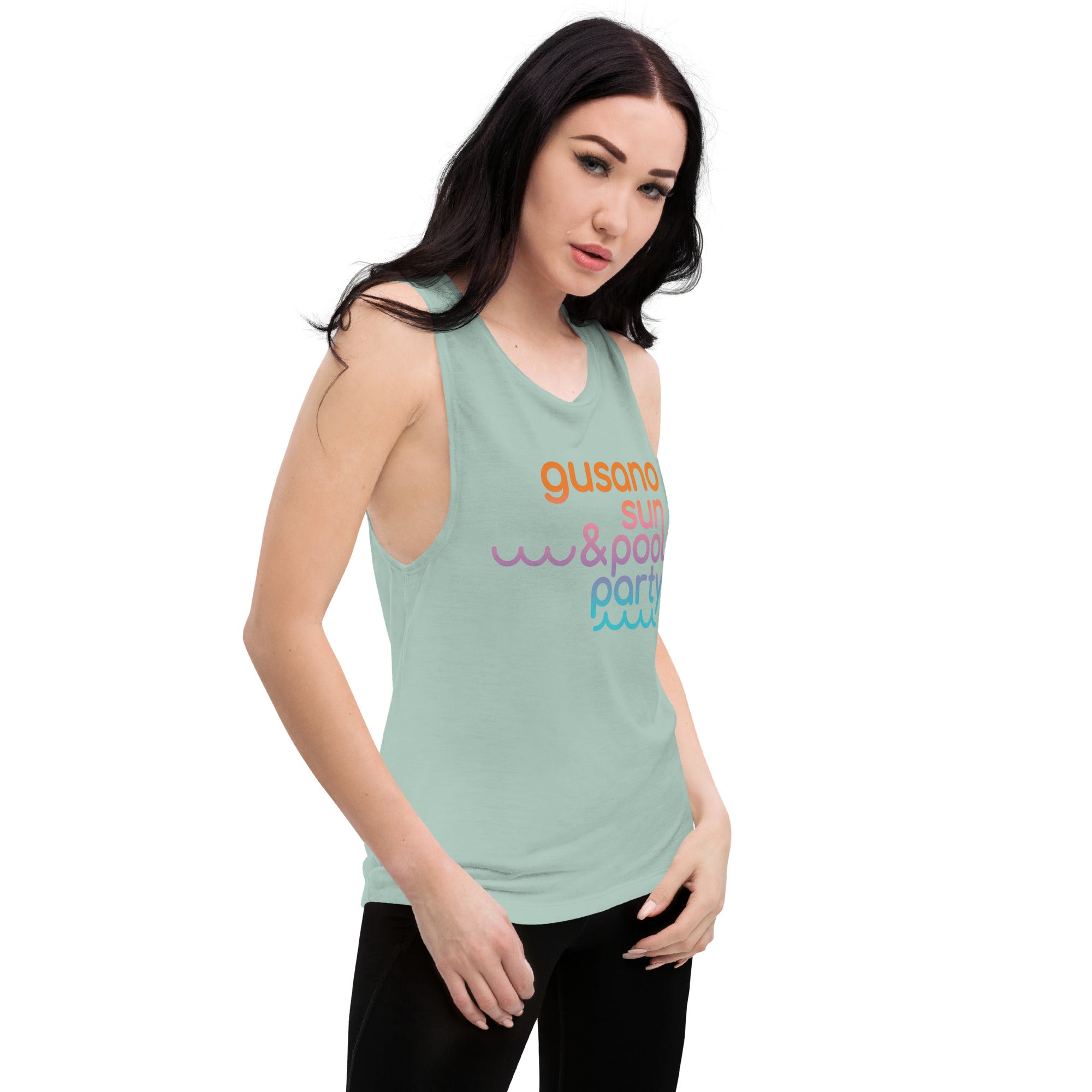 Ladies’ Muscle Tank Top, Gusano, Sun & Pool Party