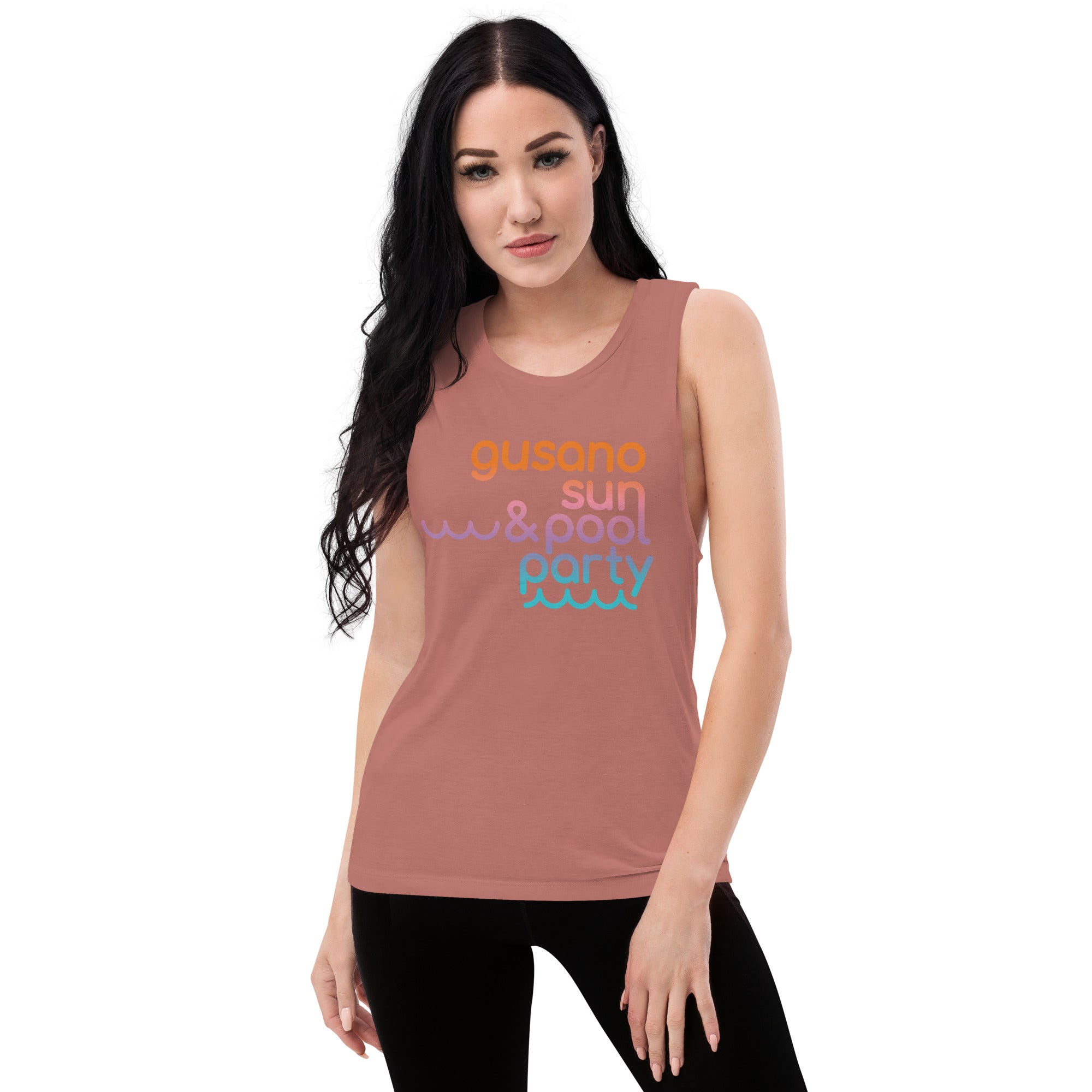 Ladies’ Muscle Tank Top, Gusano, Sun & Pool Party