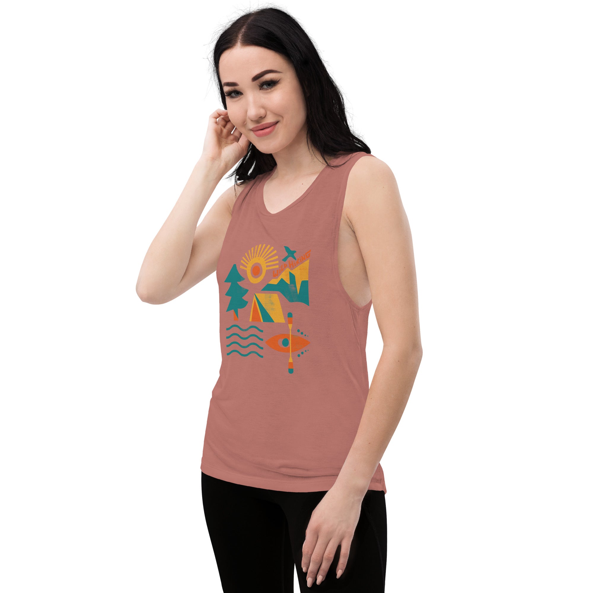 Ladies’ Muscle Tank, Wild Hiking