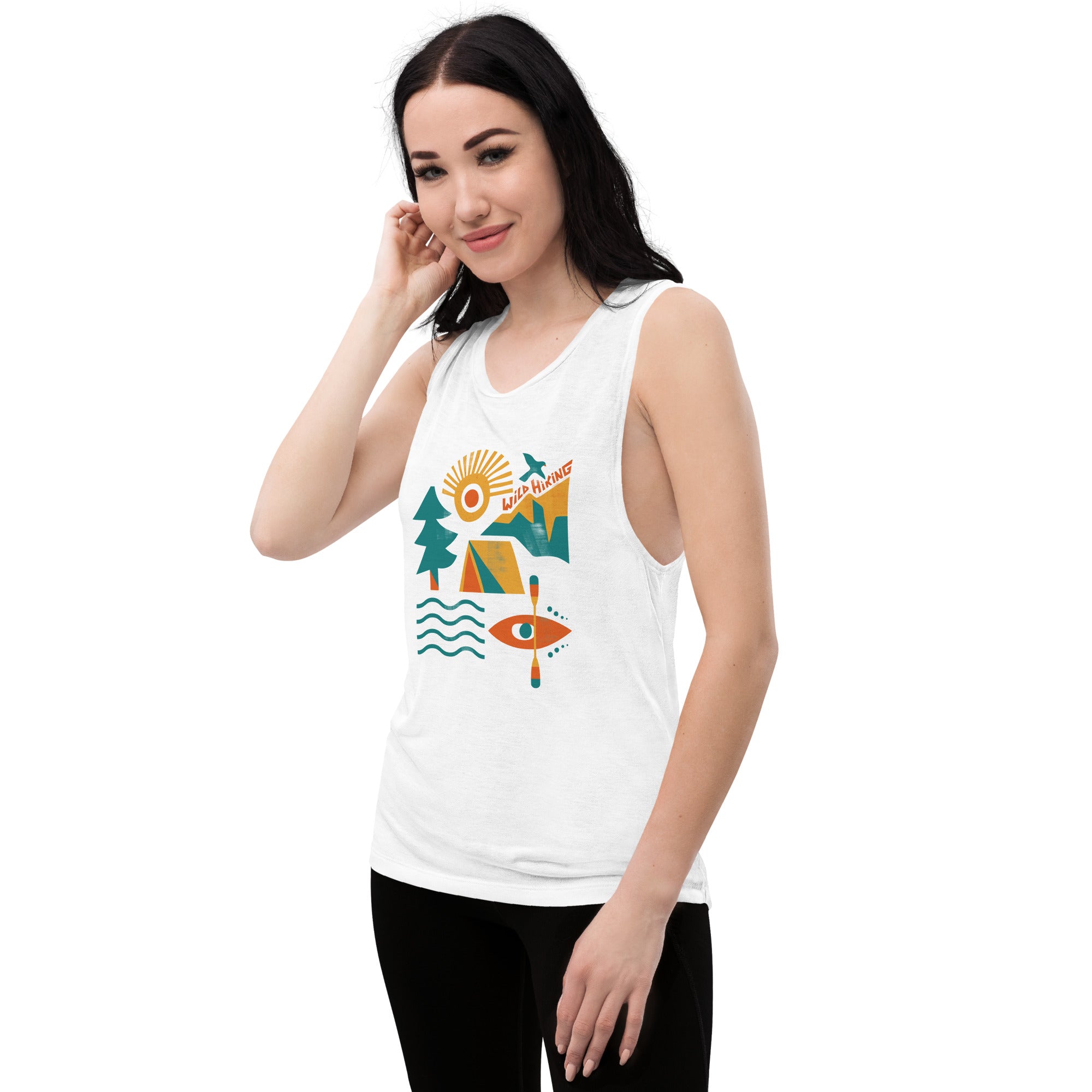 Ladies’ Muscle Tank, Wild Hiking