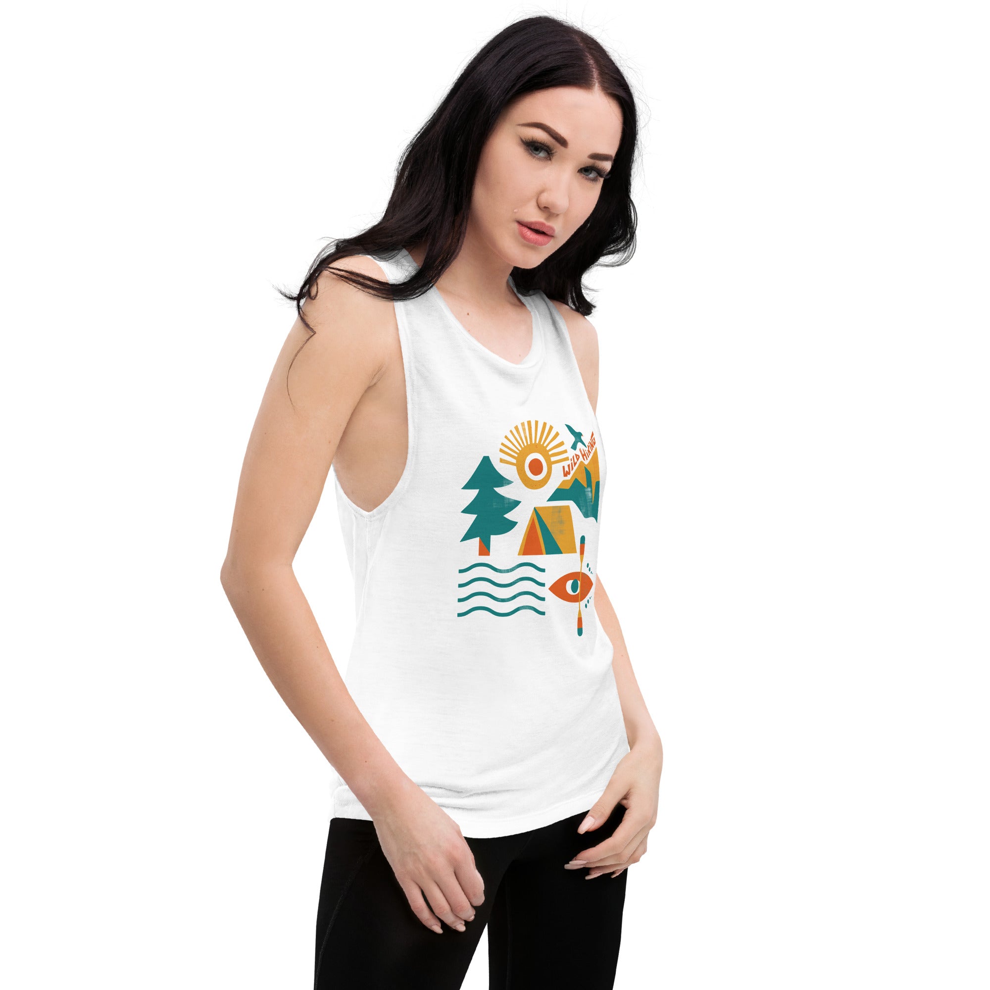 Ladies’ Muscle Tank, Wild Hiking