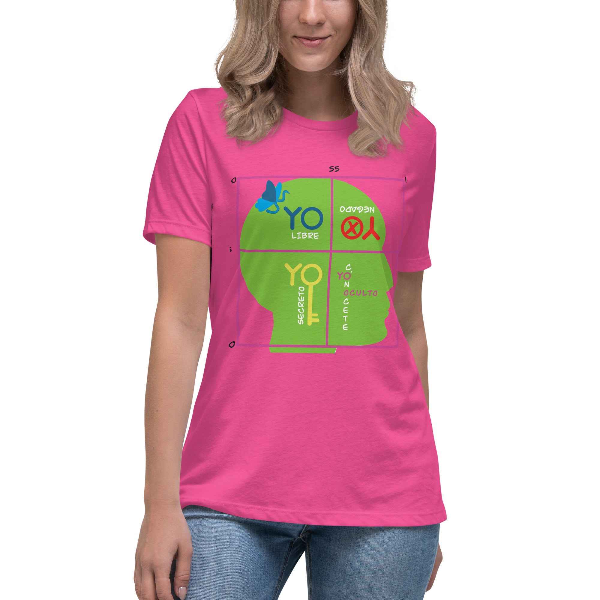 Relaxed Ladies T-Shirt, Johari