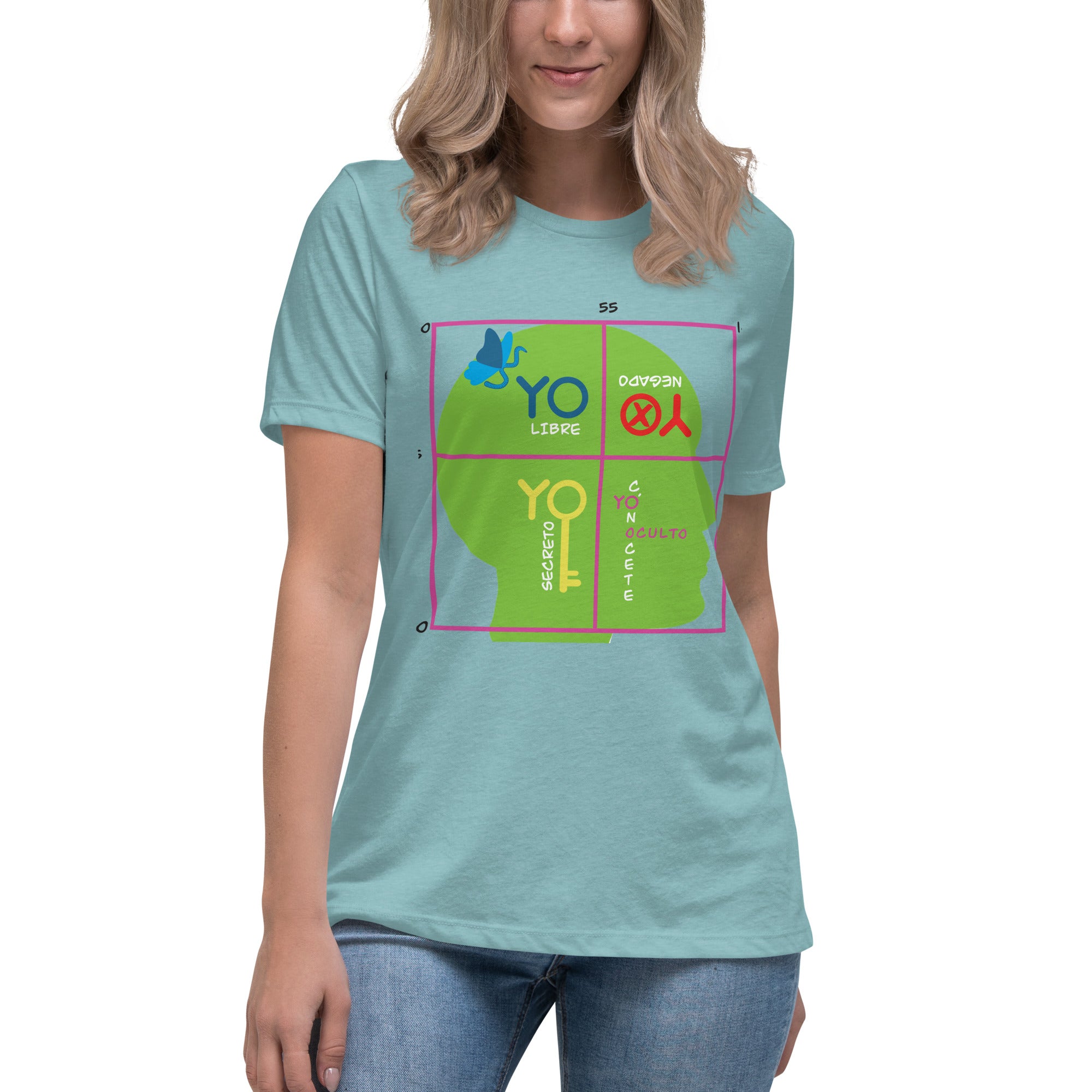 Relaxed Ladies T-Shirt, Johari