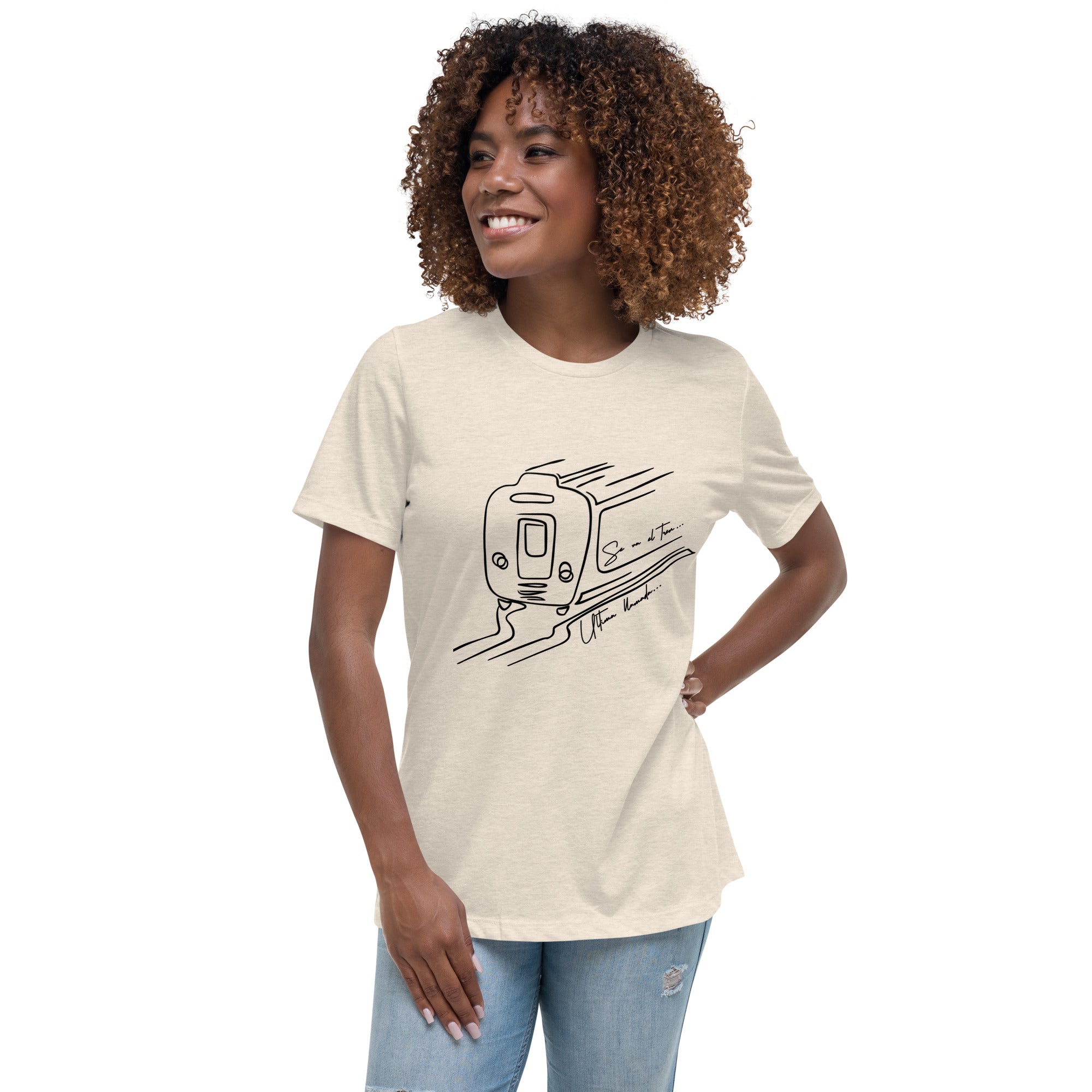 Relaxed Ladies T-Shirt, Tren